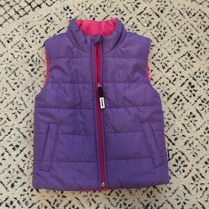 Reversible 3T puffer vest